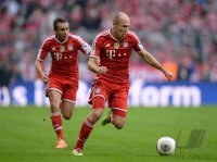Fussball  1. Bundesliga  13/14: Arjen Robben (FC Bayern Muenchen)