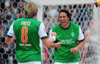 FUSSBALL, 1. BUNDESLIGA, 34. Spieltag: Bremen - Hamburg