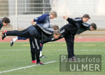 Fussball Training der Nationalmannschaft