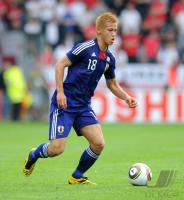 FUSSBALL INTERNATIONAL: Keisuke HONDA (Japan)