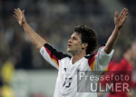 FUSSBALL  Lnderspiel Testpiel Deutschland - Belgien JUBEL; Michael Ballack (GER)