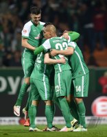 Fussball 1. Bundesliga Saison 15/16: SV Werder Bremen - VfB Stuttgart