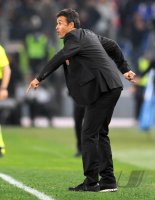 FUSSBALL SERIE A:  Trainer Luis Enrique (AS Rom)