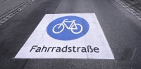 Fahrradstrasse in Tuebingen