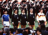 Fussball WM 1990 FINALE: Deutschland - Argentinien