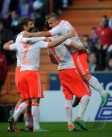 Fussball 1. Bundesliga Saison 12/13: Werder Bremen - FC Bayern Muenchen