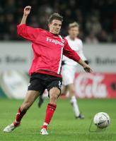 Fussball 1. Bundesliga: Frankfurt, MEIER Einzelaktion am Ball