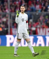 Fussball 1. Bundesliga Saison 19/20: FC Bayern Muenchen - VfL Wolfsburg