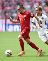 Fussball 1. Bundesliga Saison 15/16: FC Bayern Muenchen -  Eintracht Frankfurt