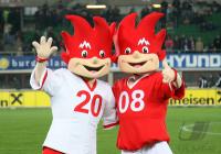 FUSSBALL EM 2008, Maskottchen Trix und Flix