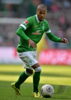 Fussball, 1. Bundesliga  Saison 2013/2014: SV Werder Bremen - Hertha BSC Berlin