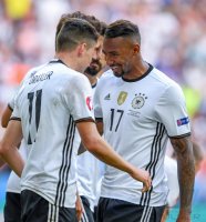 Fussball Europameisterschaft Achtelfinale 2016: Deutschland - Slowakei