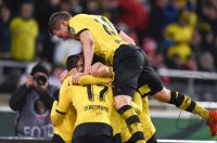 Fussball DFB Pokal Viertelfinale 15/16: VfB Stuttgart - Borussia Dortmund