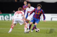 FUSSBALL  International CHL 09/10 : VfB Stuttgart -  FC Barcelona