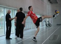 Volleyball 1. Bundesliga   Saison 2010/2011  ENBW TV RottenburgBesichtigung der Werkstatt der Schoenbuchbahn;