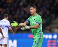 FUSSBALL SERIE A 2017/2018: Torwart Antonio Mirante (FC Bologna)