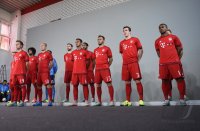 Fussball 1. Bundesliga 2015/2016: Fototermin beim FC Bayern Muenchen