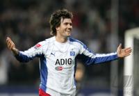 Fussball DFB Pokal: Hamburg - Leverkusen, jubel WICKY