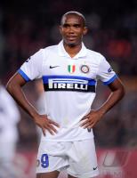 FUSSBALL  International CHL 09/10  Samuel Eto'o , Eto  (Inter)