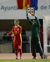 FUSSBALL INTERNATIONAL:  Alexandru MAXIM (Rumaenien)