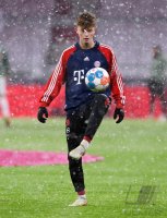 Fussball 1. Bundesliga Saison 21/22: FC Bayern Muenchen - Borussia Moenchengladbach