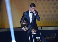 Fussball International  FIFA Ballon d Or 2013: Cristiano Ronaldo (Portugal)