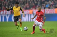 Fussball CHL 16/17 Achtelfinale: FC Bayern Muenchen - Arsenal London