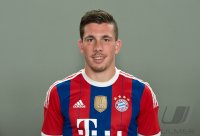Fussball 1. Bundesliga 2014/2015: Pierre Emile Hojbjerg (FC Bayern Muenchen)