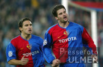 FUSSBALL CHL   FC Basel - Juve JUBEL FCB