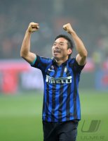FUSSBALL International SERIE A 2011/2012:  JUBEL  Yuto Nagatomo (Inter Mailand)