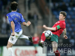 U21-Europameisterschaft: Weissrusland - Italien, Zweikampf mit HLEB