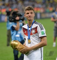 FUSSBALL WM 2014, FINALE: JUBEL Deutschland
