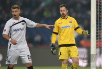 Fussball, 1. Bundesliga  Saison 2014/2015: Hannover 96 - SC Paderborn 07