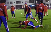 Fussball 1. Bundesliga Saison 14/15: TrainingFC Bayern Muenchen