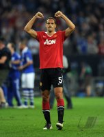 Fussball CHL  Saison 2010/2011:  Rio Ferdinand (Manchester United FC)