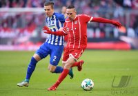 Fussball  1.Bundesliga   Saison 17/18: FC Bayern Muenchen -  Hertha BSC Berlin