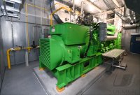 Schmuckbild Energiekrise: Gasbetriebenes Blockheizkraftwerke (BHKW)