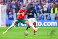 FUSSBALL WM 2022 Halbfinale Frankreich - Marokko