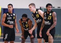 Basketball 2. Bundesliga  20/21 Testspiel: Tigers Tuebingen - Starwings Basel