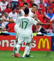 FUSSBALL EURO 2008: Tschechien - Portugal