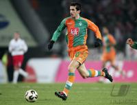 Fussball 1. Bundesliga: Bremen, MICOUD Einzelaktion am Ball