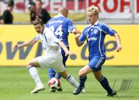 Fussball Ligapokal: Schalke - Karlsruhe