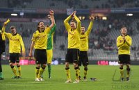 Fussball 1. Bundesliga : JUBEL Neven Subotic, Lukasz Piszczek (v.li., Borussia Dortmund)