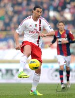 FUSSBALL SERIE A:  Zlatan Ibrahimovic (AC Mailand)