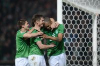Fussball 1. Bundesliga  Saison 11/12:  SV Werder Bremen - Borussia Moenchengladbach