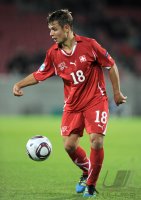 Fussball U21-EURO 2011 Halbfinale:  Amir Abrashi (Schweiz)