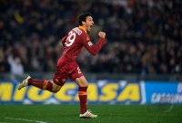 FUSSBALL SERIE A 2012/2013: JUBEL Nicolas Burdisso (AS Rom)