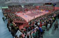 Volleyball International Laenderspiel Deutschland - Brasilien