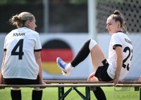 Fussball International Euro 2025,
Mannschaftsfoto Deutsche Frauen Nationalmannschaft