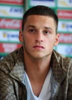 Fussball Bundesliga Saison 2010/2011: Werder Bremen praesentiert Neuzugang Marko Arnautovic